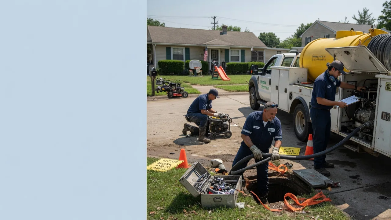 Septic Tank Pumping in Tovey, IL near me